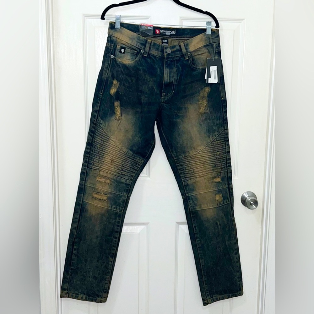 New South-pole Slim Straight Men’s Jeans Size 30/32